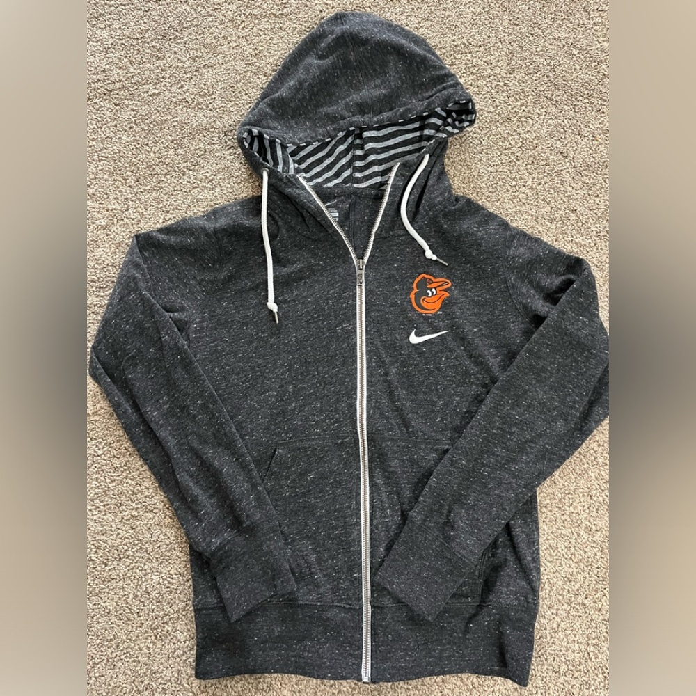Baltimore Orioles Women's Nike Zip Up Hoodie
